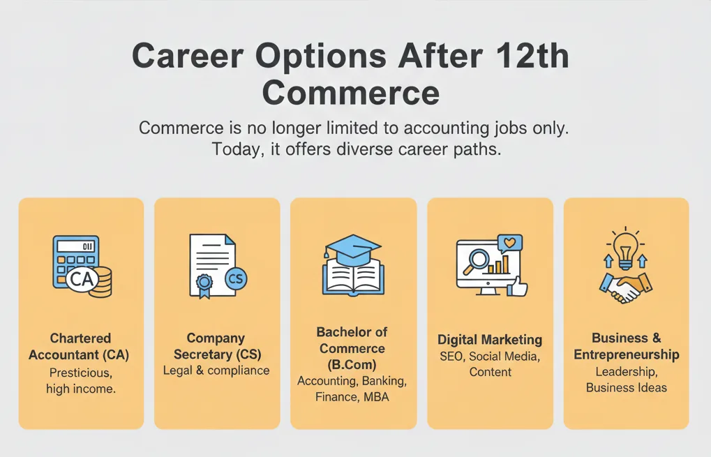 Carrer option after 12th