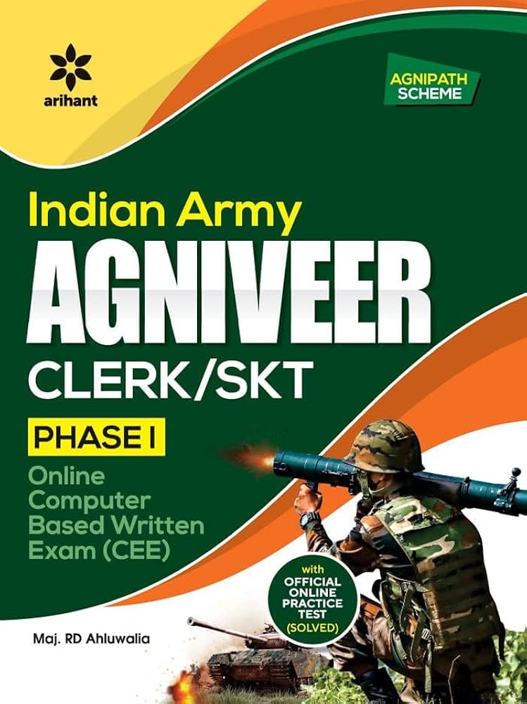 Best Books for Agniveer Clerk / SKT